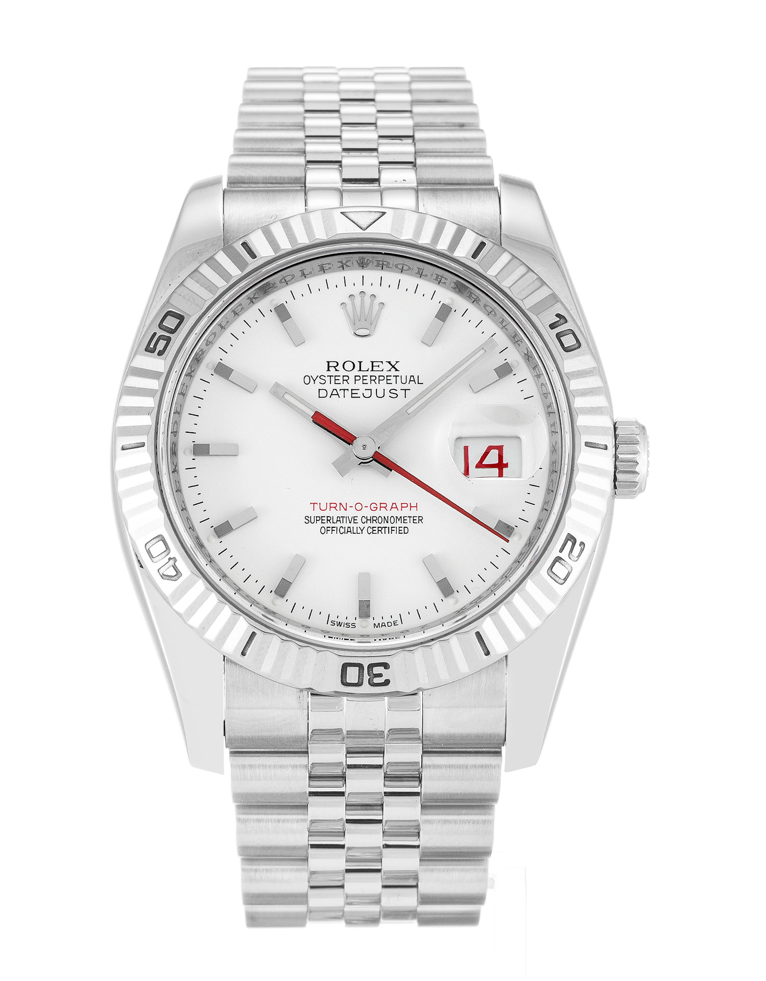 Replica Rolex (unchanged) Turn-O-Graph 116264 - View 1
