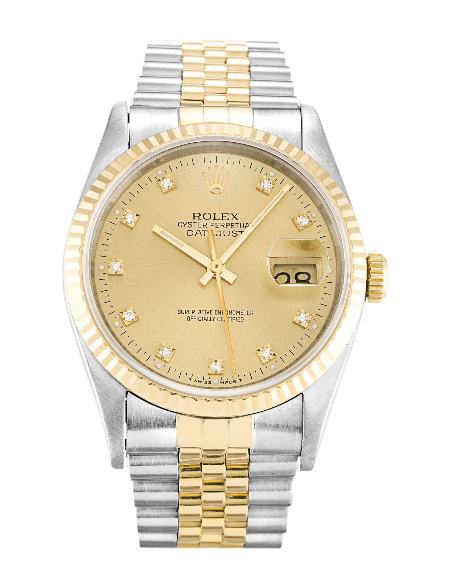 Replica Rolex (unchanged) Datejust 16233 Diamonds - View 1
