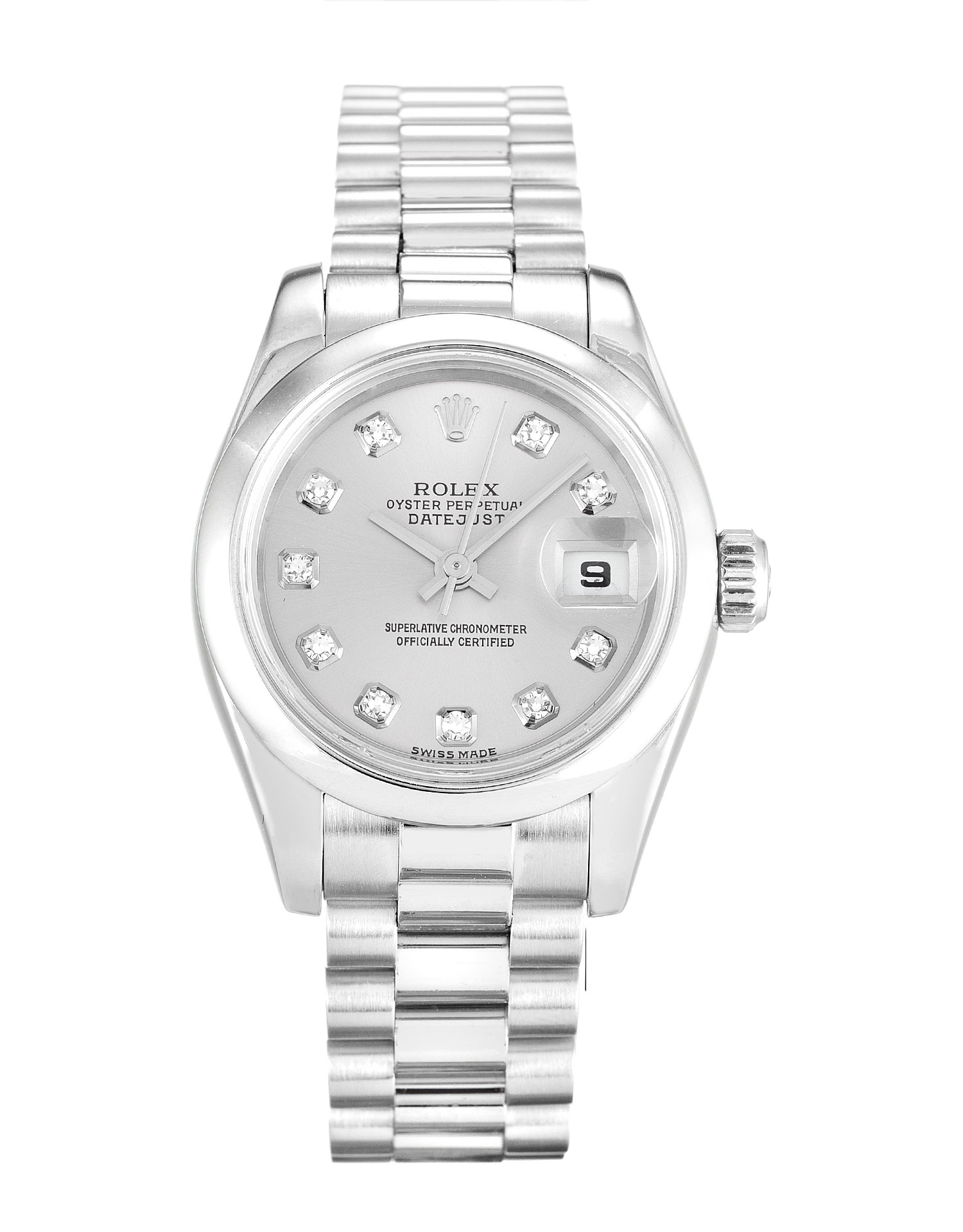 Replica Rolex (unchanged) Datejust Lady 179166 - View 1