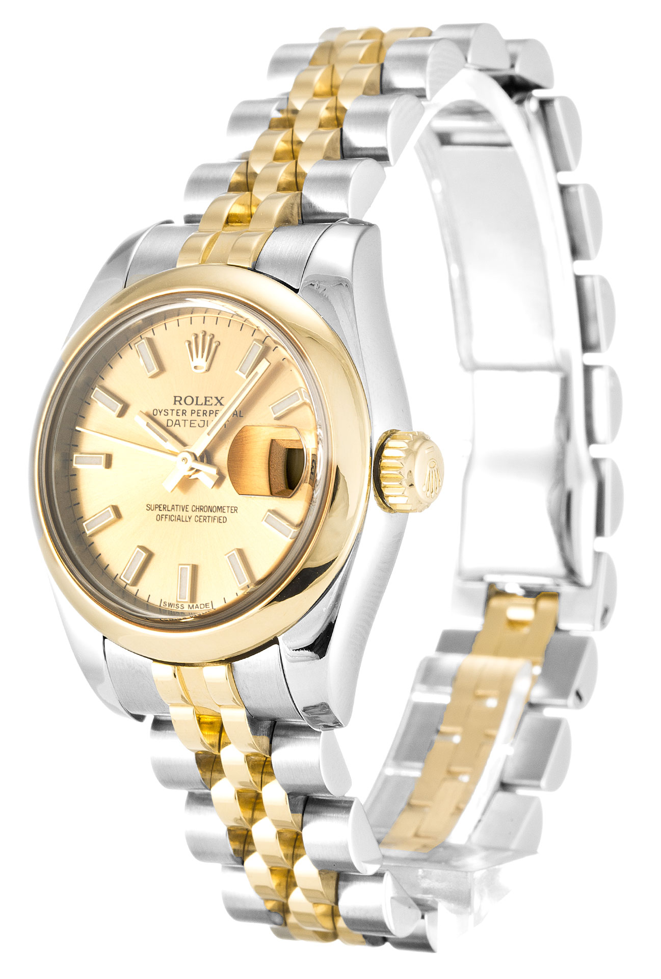 Rolex Datejust 179163 26 MM Double Tone Gold & Silver Case Dial Jubilee Strap Replica