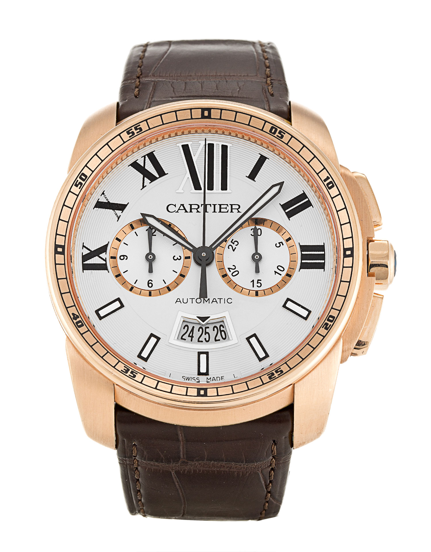 Cartier Replica Calibre de Cartier W7100044-42 MM - View 1