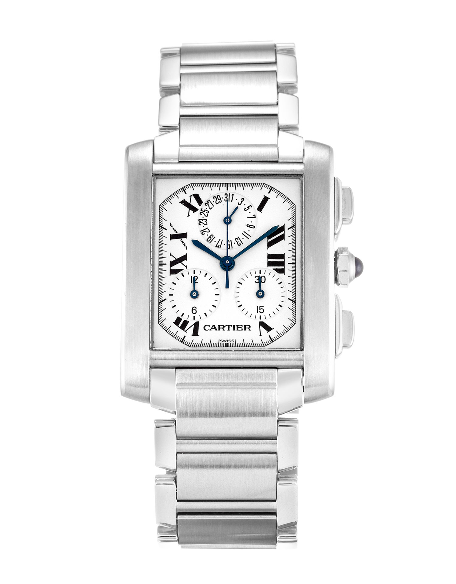 Cartier Replica Chronoflex W51001Q3-28 MM - View 1