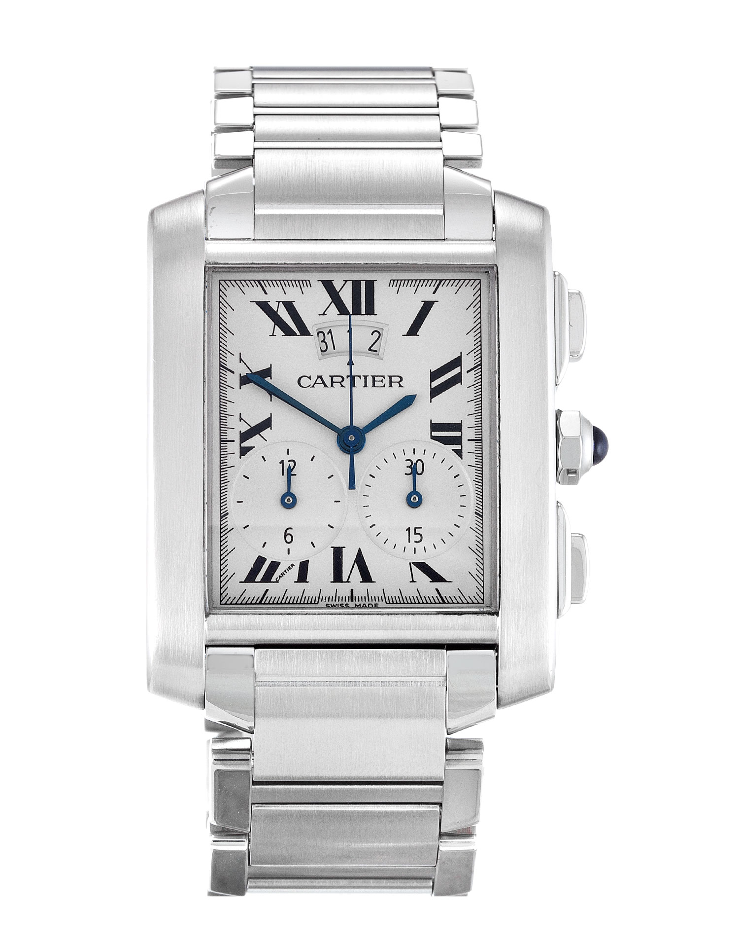 Cartier Replica Chronoflex W51024Q3-28 MM - View 1