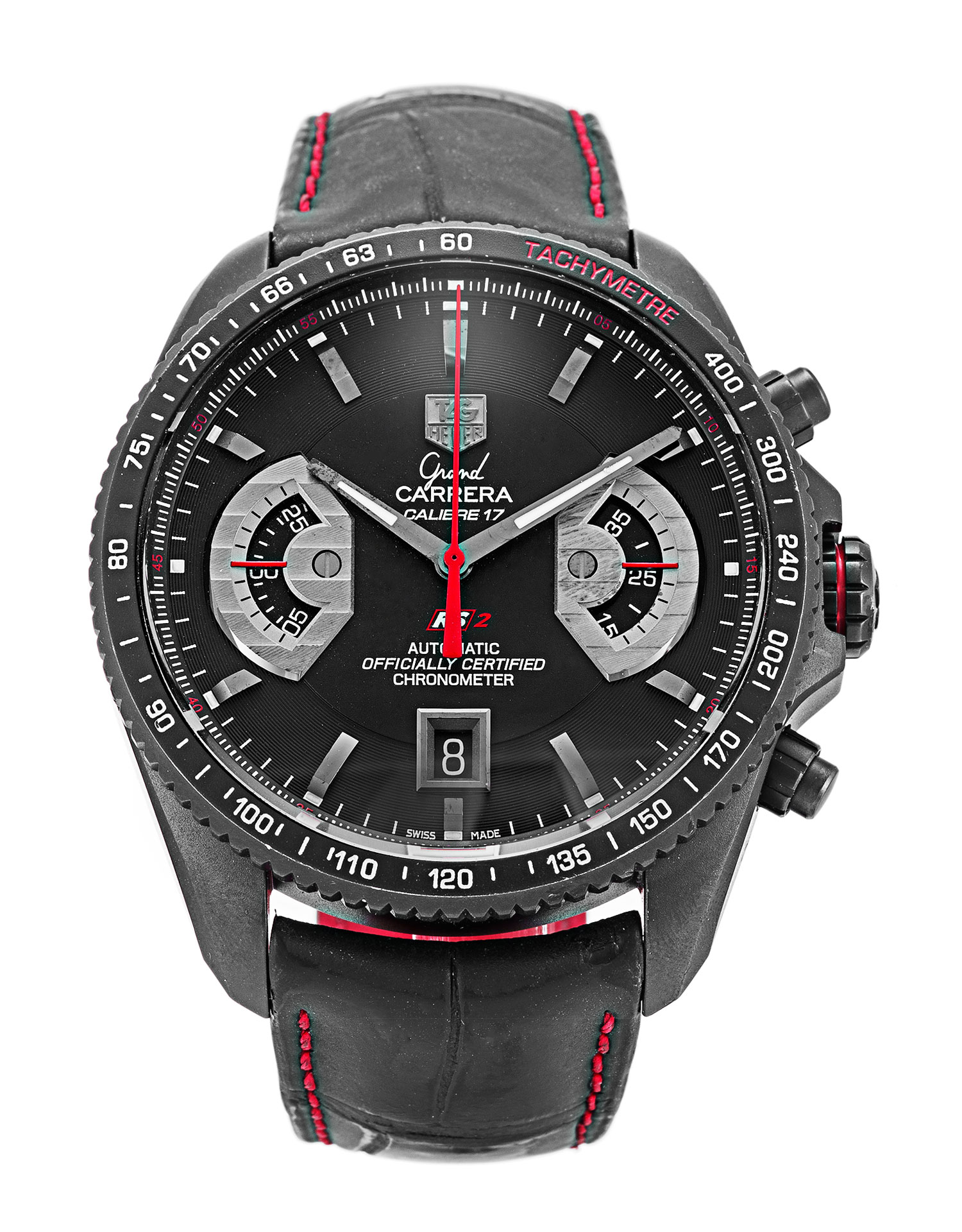 Tag Heuer Replica Grand Carrera CAV518B.FC6237-43 MM - View 1