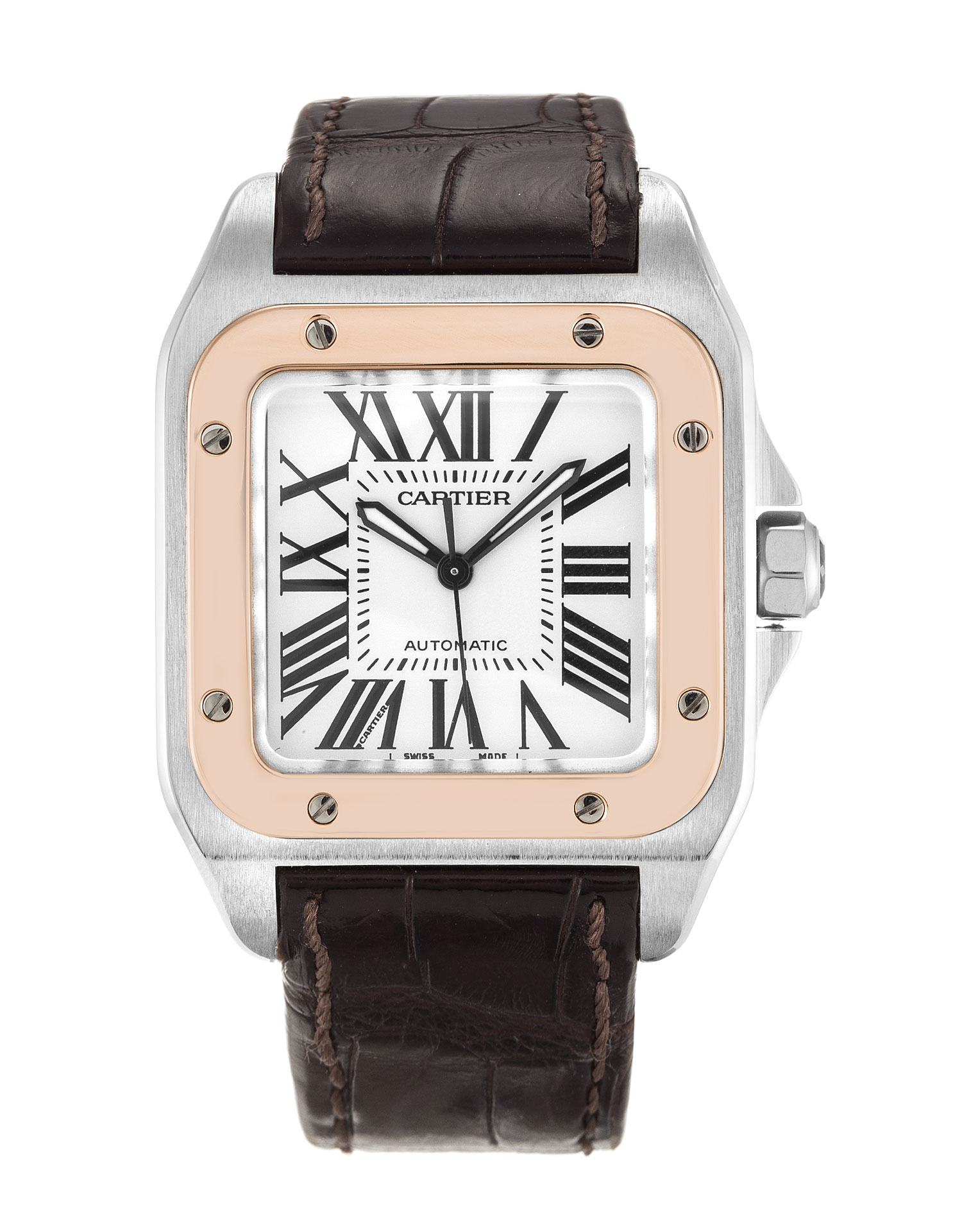 Cartier Replica Santos 100 W20107X7-33 MM - View 1