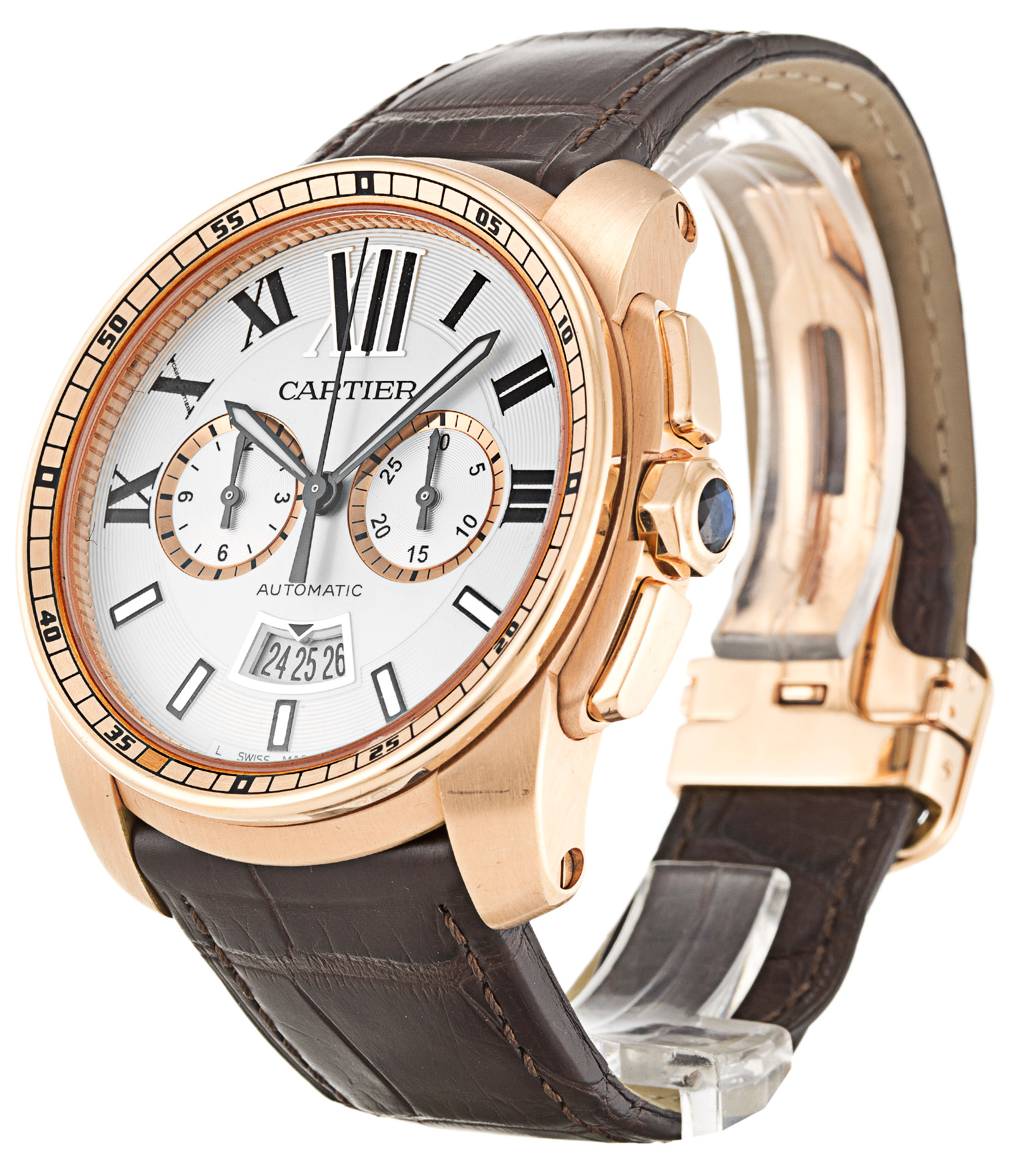 Cartier Replica Calibre de Cartier W7100044-42 MM - View 2