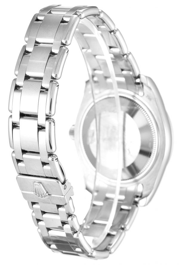Rolex Datejust Édition spéciale 81209 31 mm White Gold Pearlmaster Black Dial Replica