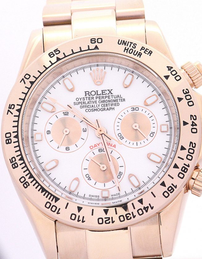 Replica Rolex Daytona White Dial 116505 - View 3
