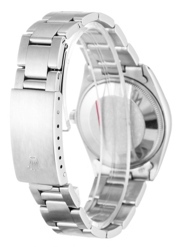 Replica Rolex Air-King 5500 34mm Silver Dial Markers Oyster Steel