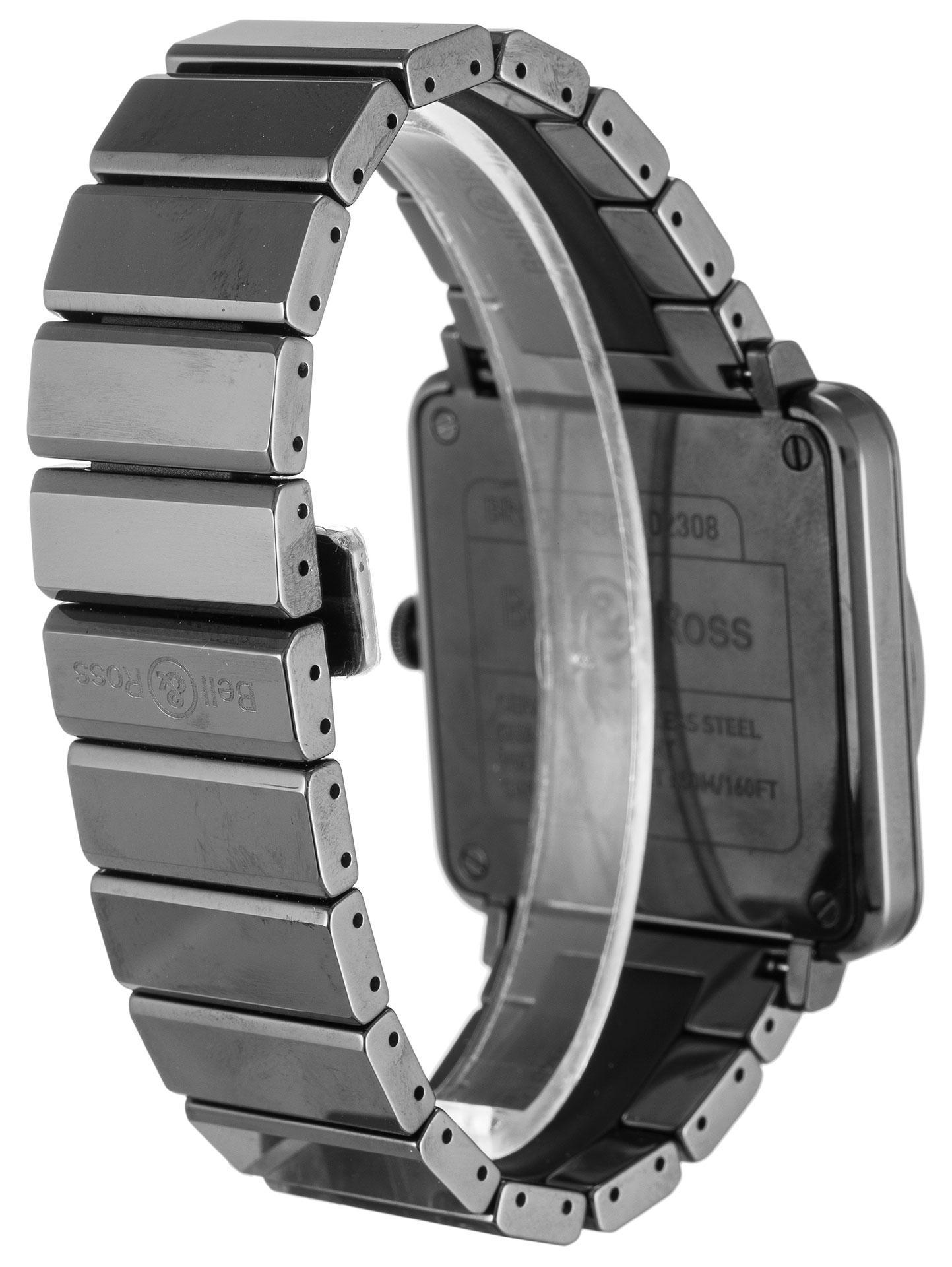Bell and Ross Replica BRS Black Ceramic-39 MM - View 3