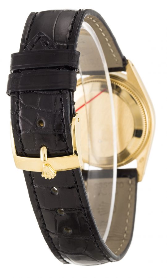Replica Rolex Datejust Black Dial Mid-Size 6827 - View 3
