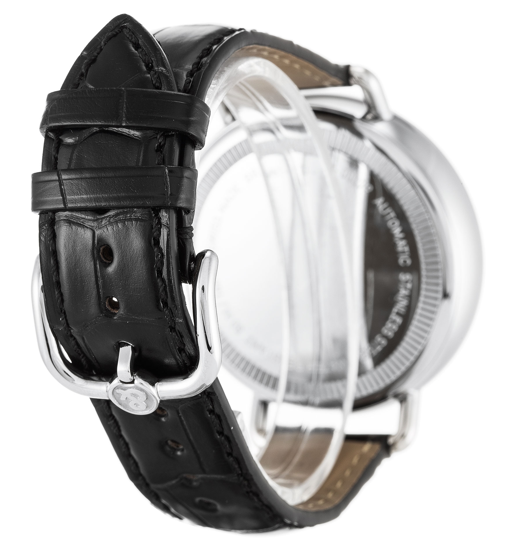 Bell and Ross Replica Vintage BRWW190-BL-ST/SCR-45 MM - View 3