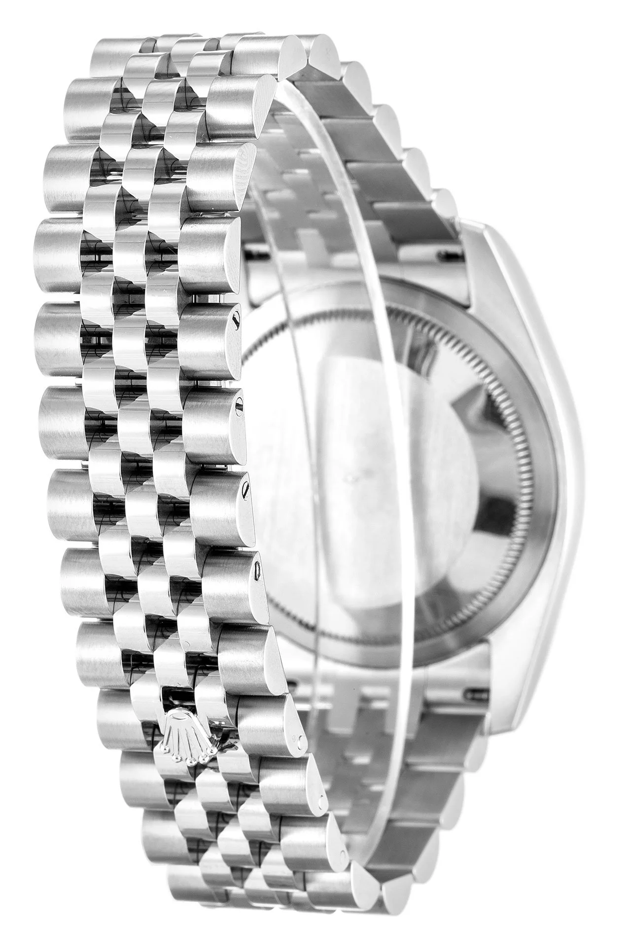 Replica Rolex Super Clone Datejust 116234 36MM Oyster Steel Black Dial Jubilee Strap