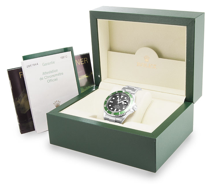 Replica Rolex Submariner 16610 LV-40 MM - View 4