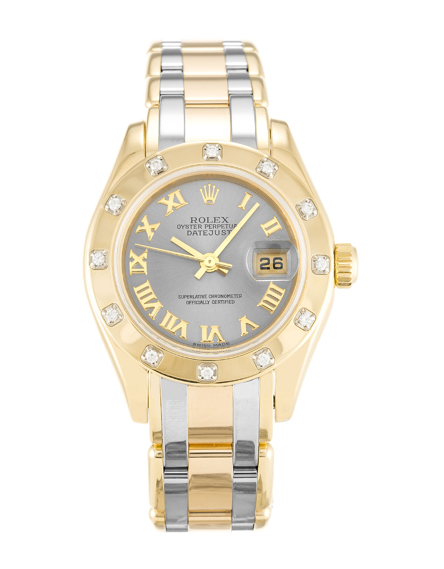 Replica Rolex (unchanged) Pearlmaster 80318 - View 1