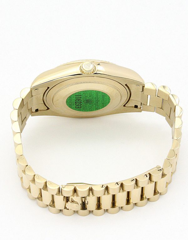 Rolex Day-Date II 218238 41 MM Yellow Gold Case Dial Roman Numbers Replica