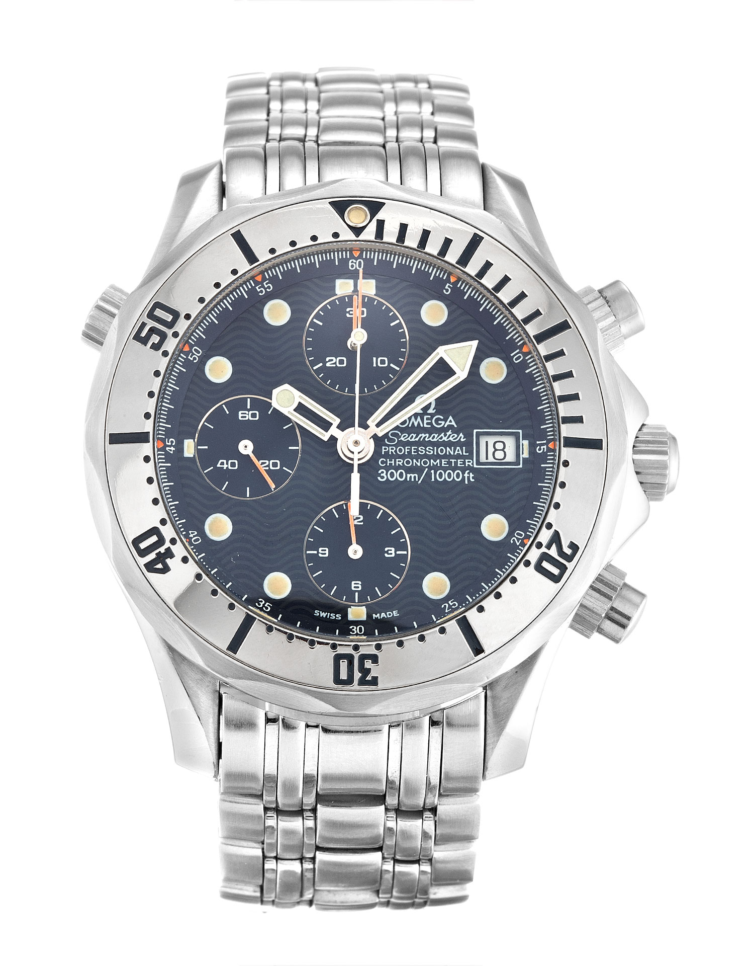 Omega Replica Seamaster Chrono Diver 2598.80.00-42 MM - View 1