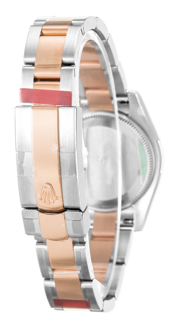 Rolex Datejust Lady 179171 26 MM Duotone Rose Gold Silver Case Roman Numerals Oyster Strap Replica