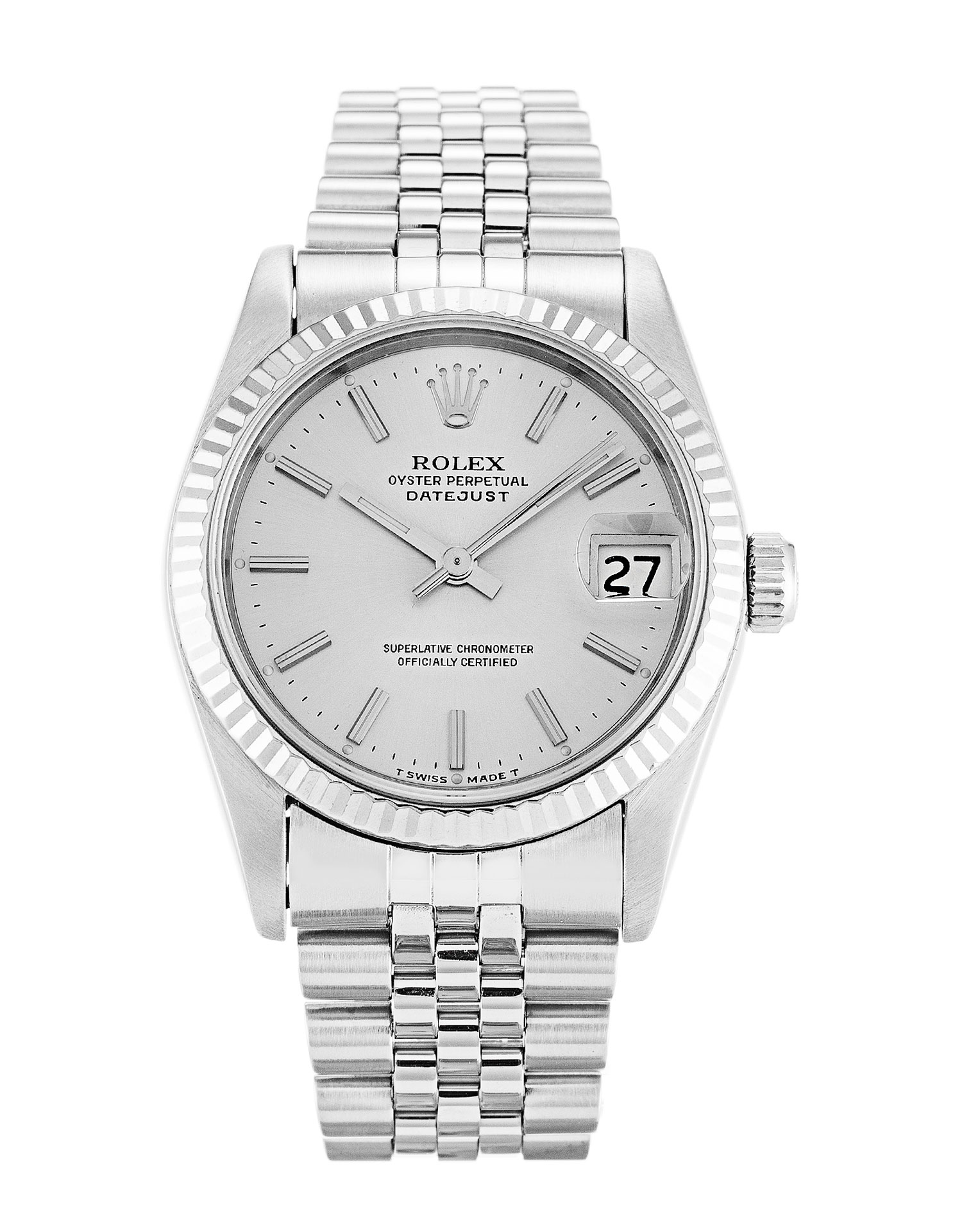 Replica Rolex (unchanged) Datejust taille moyenne 68274 - View 1