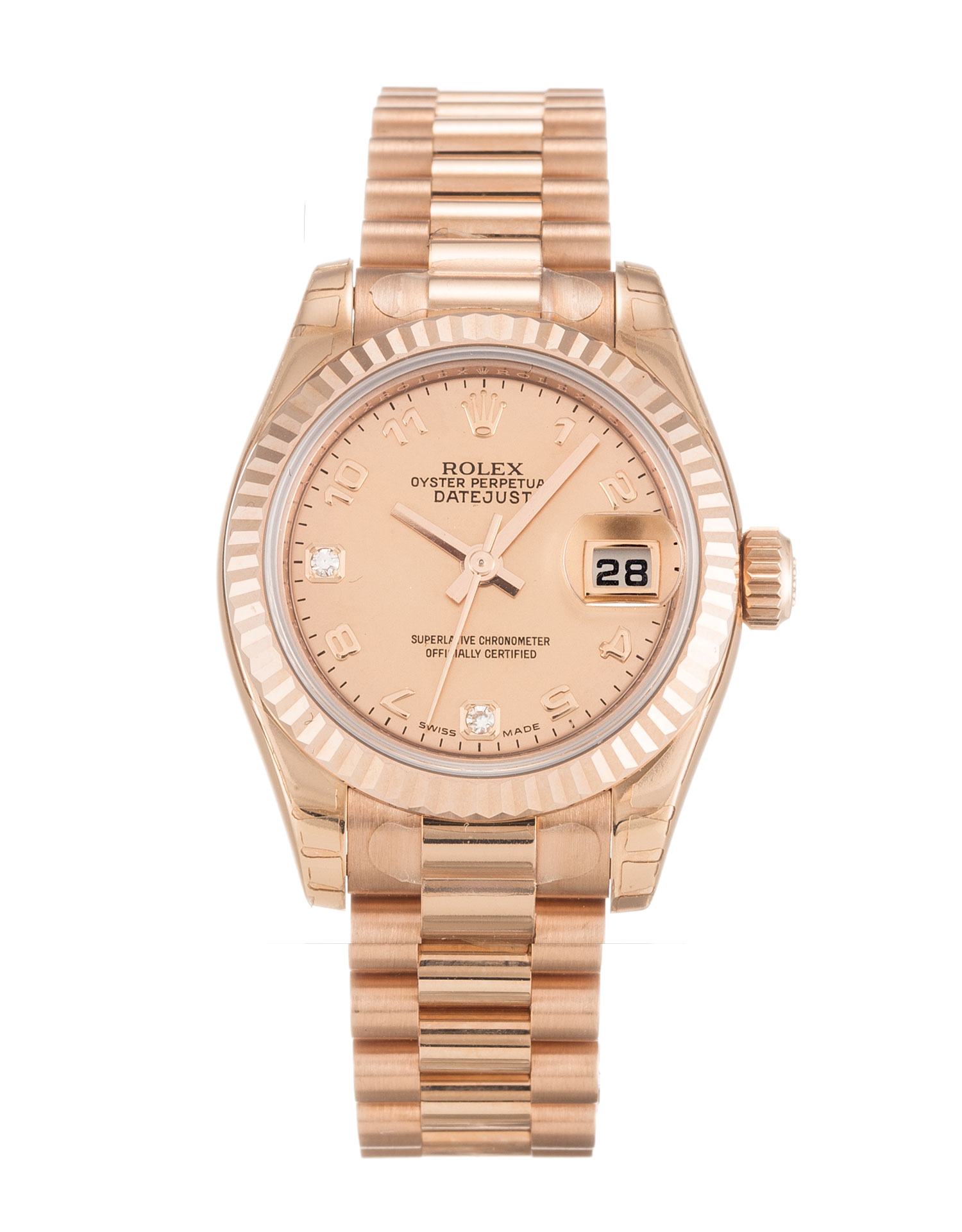 Replica Rolex (unchanged) Datejust Lady 179175F - View 1