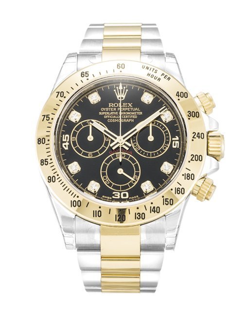 Replica Rolex Daytona Black Dial 116523-40 MM - View 1