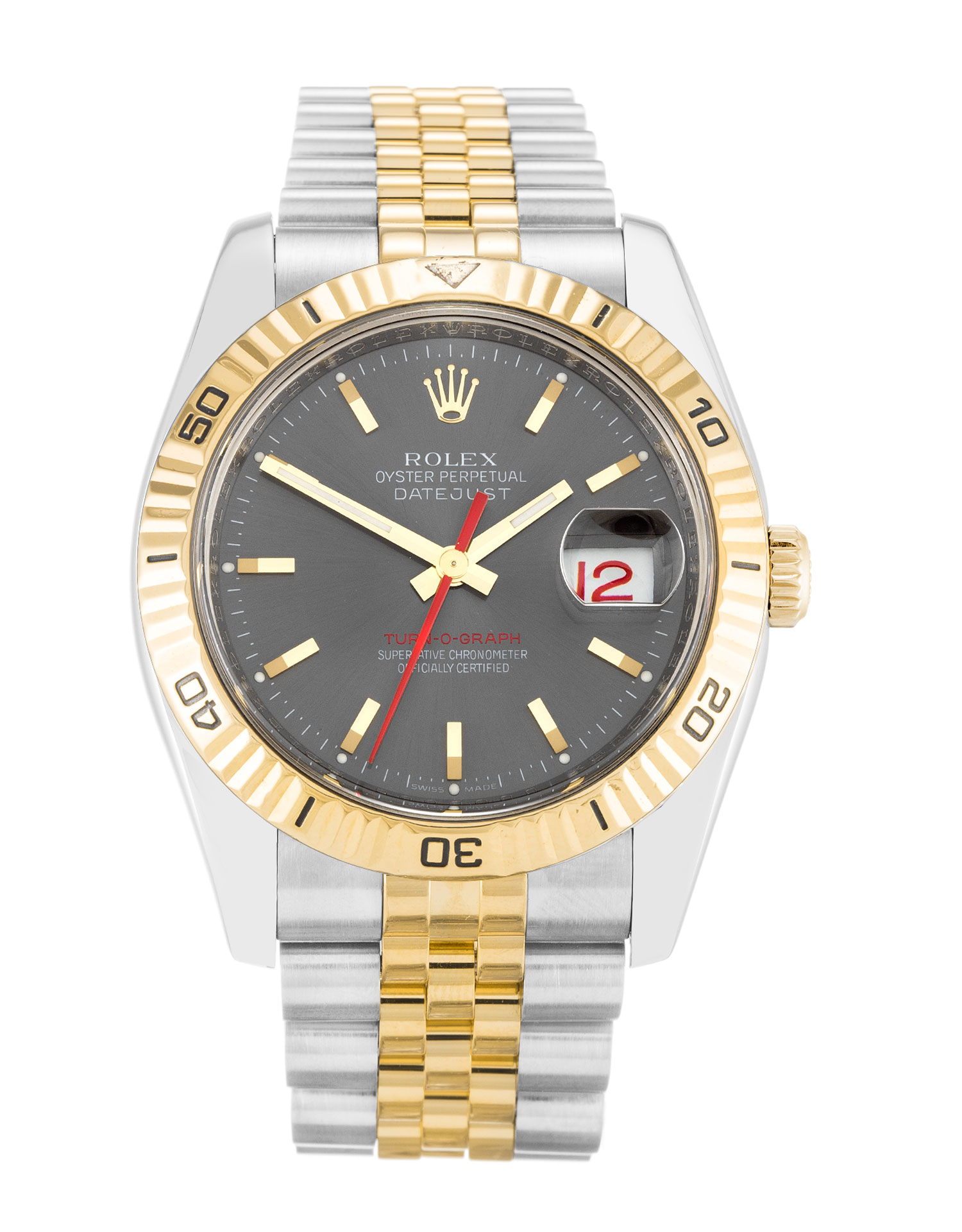 Replica Rolex (unchanged) Datejust Turn-O-Graph 116263 - View 1