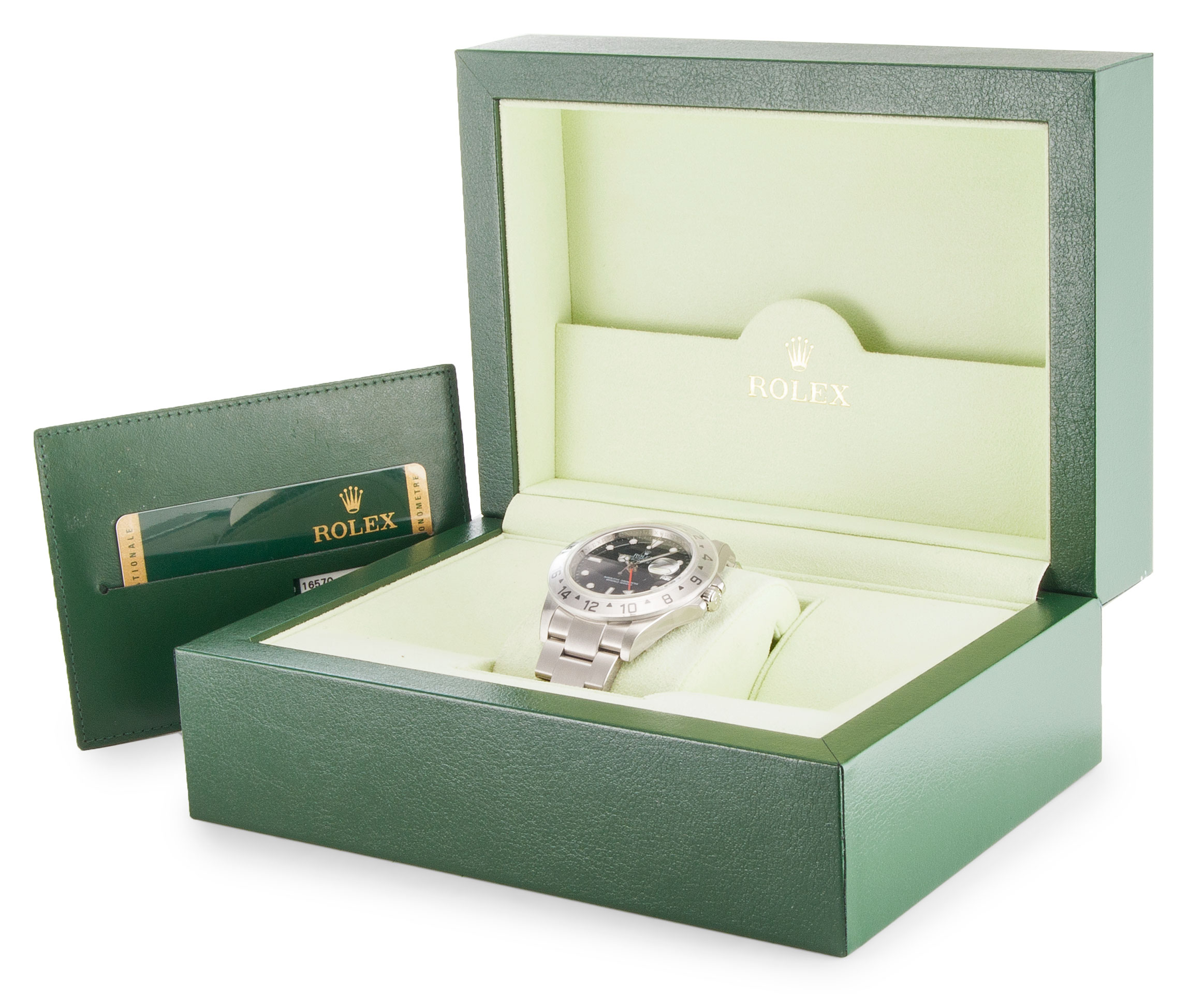 Replica Rolex Explorer II 16570 - View 4