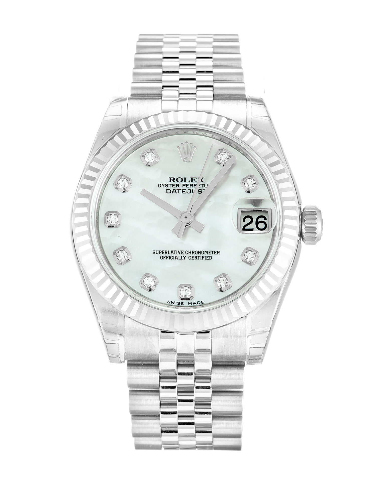Replica Rolex (unchanged) Datejust Lady 178274 - View 1