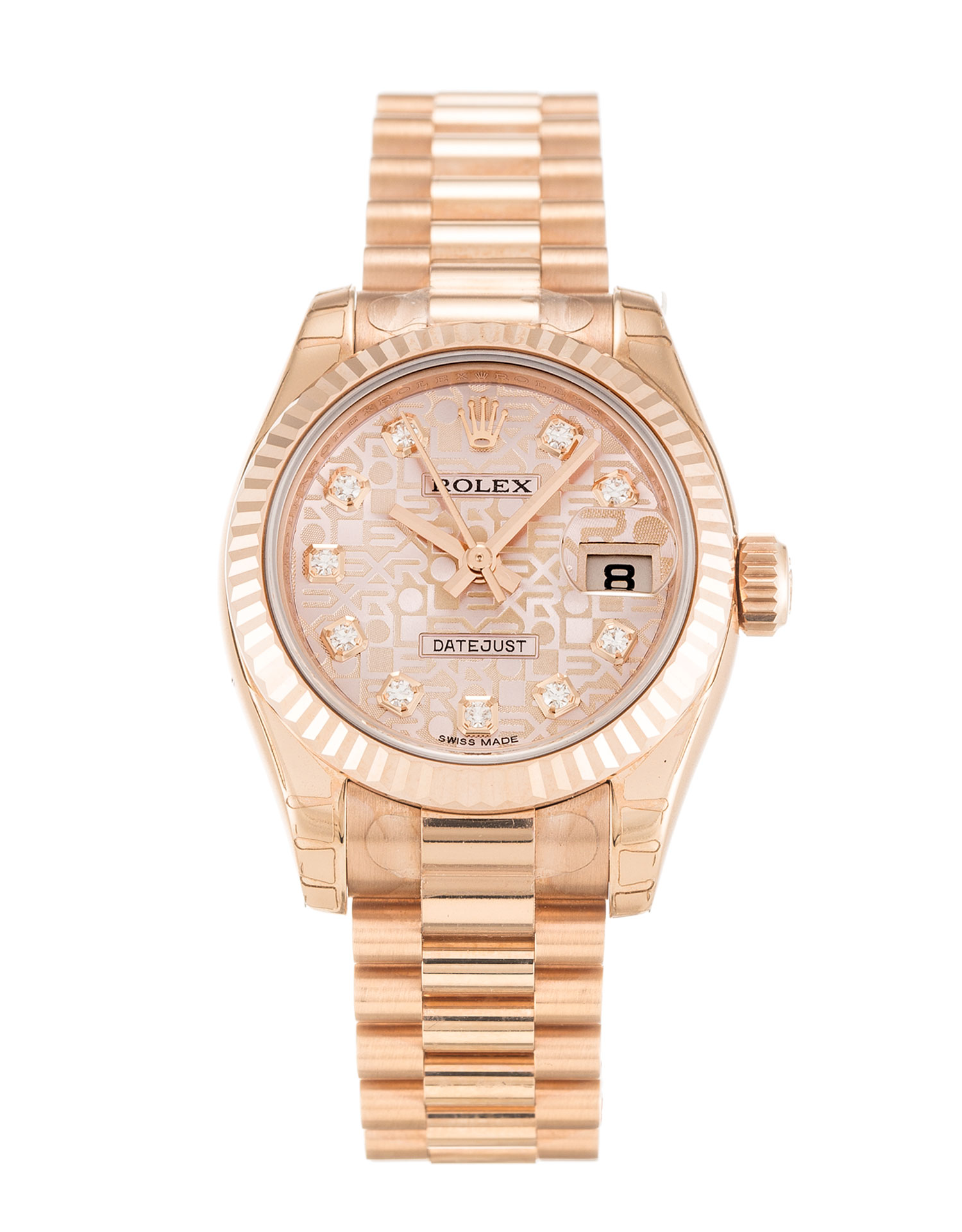 Replica Rolex (unchanged) Datejust Lady 179175 - View 1