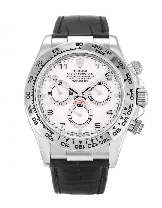 Replica Rolex Daytona White Dial 116519 - View 1