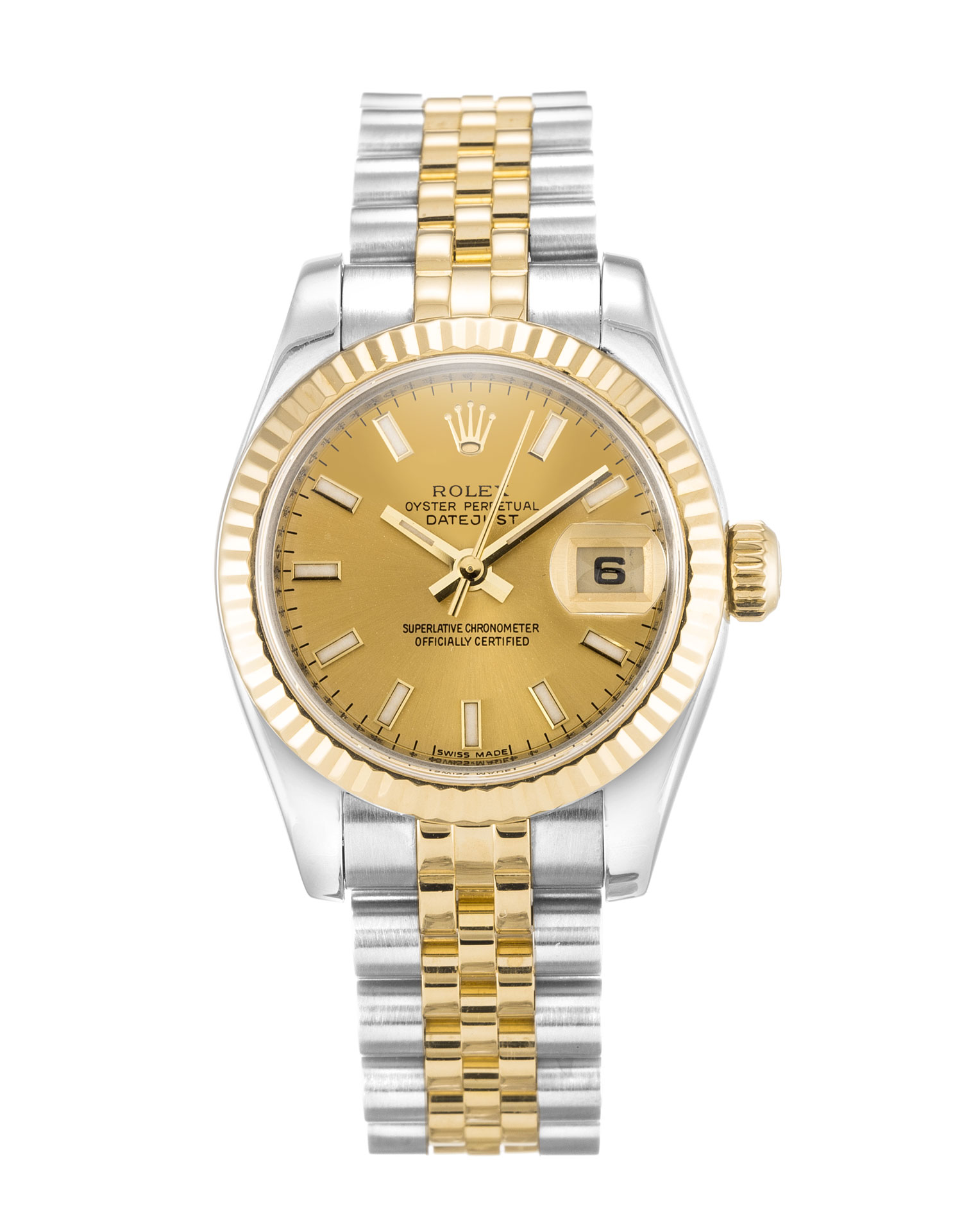 Replica Rolex (unchanged) Datejust Lady 179173 - View 1