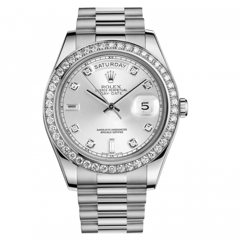 Replica Rolex (unchanged) Day-Date Platine 118346 - View 1