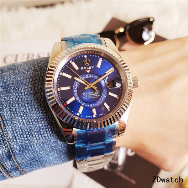 Replica Rolex Sky-Dweller White | RLX 180 - View 3