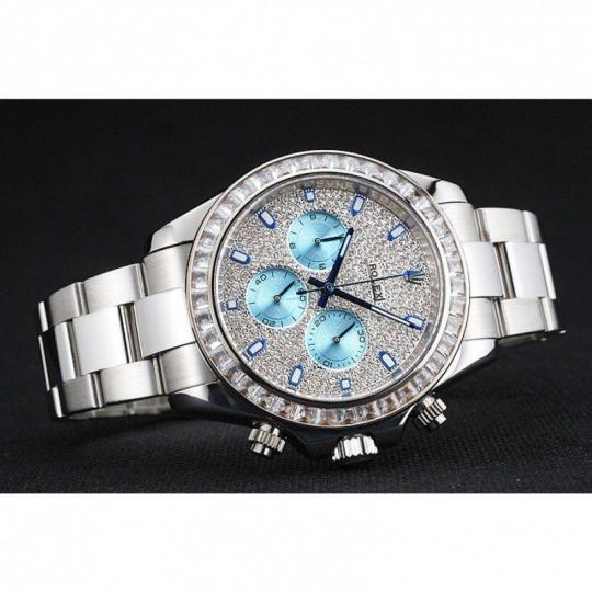 Replica Rolex Cosmograph Daytona Diamond Dial Stainless Steel Case And Bracelet 1454251 - View 4