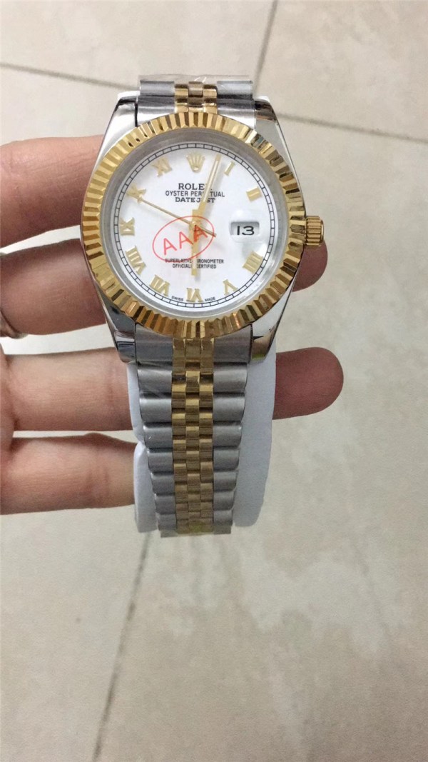 Replica Rolex Oyster Perpetual Date 115234-34 MM - View 5