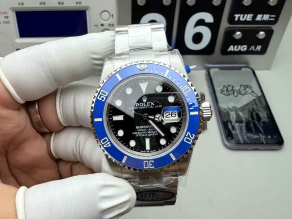 Clean Factory Rolex Submariner Blue 3235 – Premium 41mm Blue Submariner Replica - clean factory product image 11