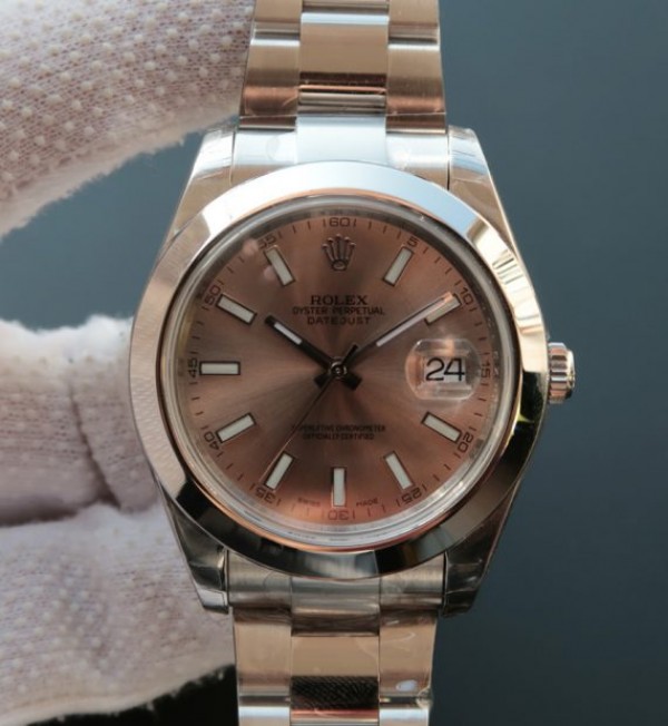 Replica Rolex (unchanged) DateJust II 41 mm 126333 SS Dial Brown Bracelet / Strap SS A3136 - View 1
