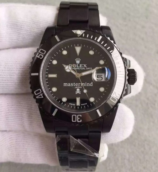 Replica Rolex (unchanged) Mastermind Submariner 116610 PVD Dial Black Bracelet / Strap PVD A2836 - View 1