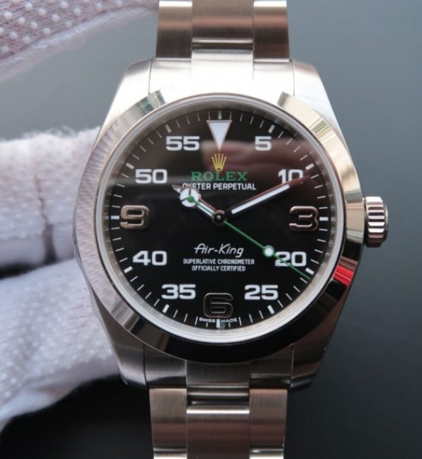 Replica Rolex (unchanged) Air-King 116900 40 mm Baselworld 2016 Noob SS Bracelet / Strap A2836 - View 1