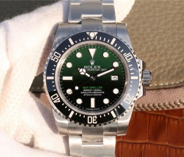 Replica Rolex (unchanged) Sea-Dweller DEEPSEA 116660 D-Green Noob A2836 - View 1