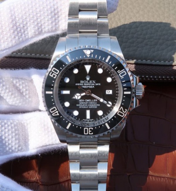 Replica Rolex (unchanged) Sea-Dweller DEEPSEA 116660 Céramique Blacke Noob V7 SA3135 - View 1