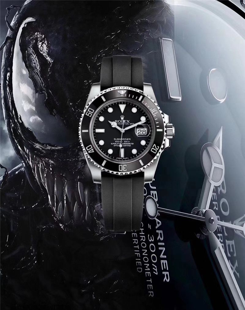 Replica Rolex Submariner Black | RLX 150 - View 9