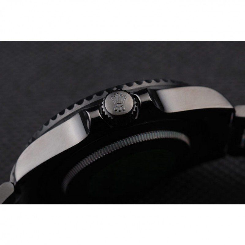 Replica Rolex GMT Master II Full PVD Pro-Hunter Edition - View 4