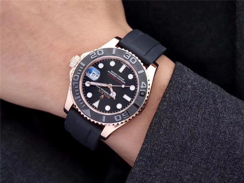 Replica Rolex Yacht-Master Silver | RLX 26 - View 5