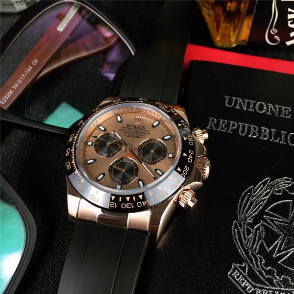 Replica Rolex Daytona Rose Gold | RLX 23 - View 5