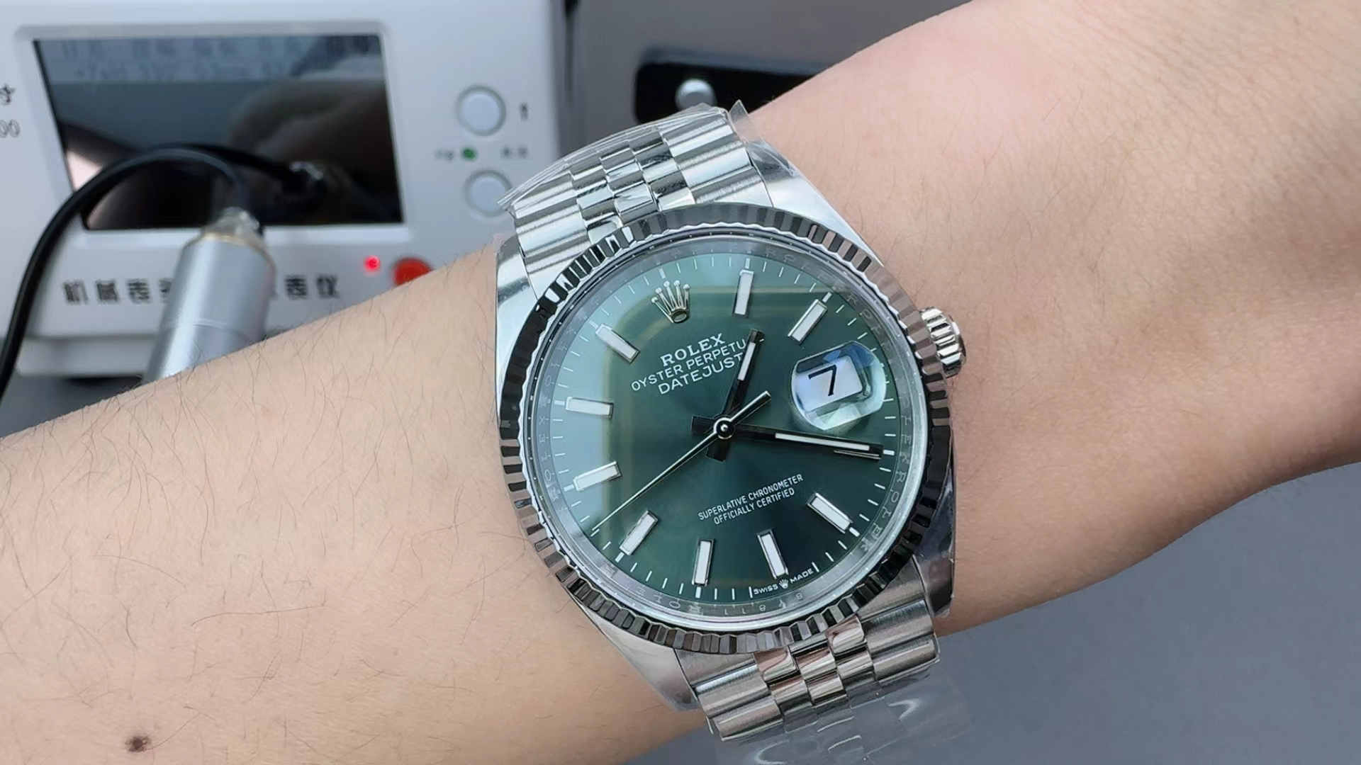 Clean Factory Datejust 36 126234 – Green Dial 36mm Rolex Clone - clean factory product image 4