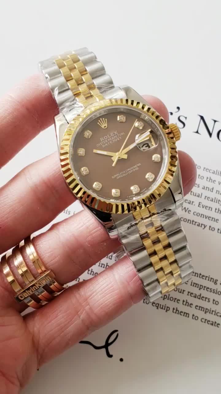 Replica Rolex Lady Oyster Perpetual 177234-31 MM - View 2