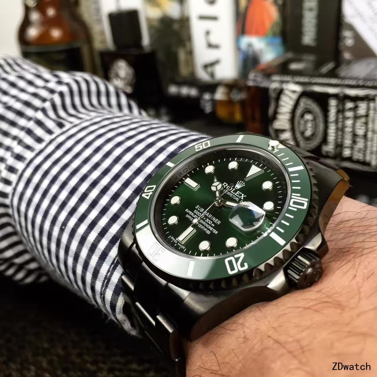 Replica Rolex Submariner Green | RLX 2 - View 1