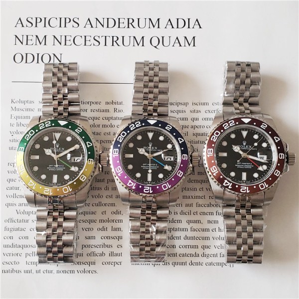 Replica Rolex GMT-Master II Green-Yellow | RLX 190 - View 3