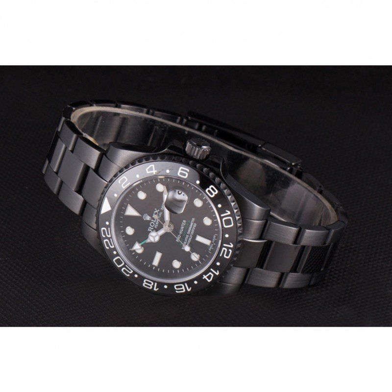 Replica Rolex GMT Master II Full PVD Pro-Hunter Edition - View 5